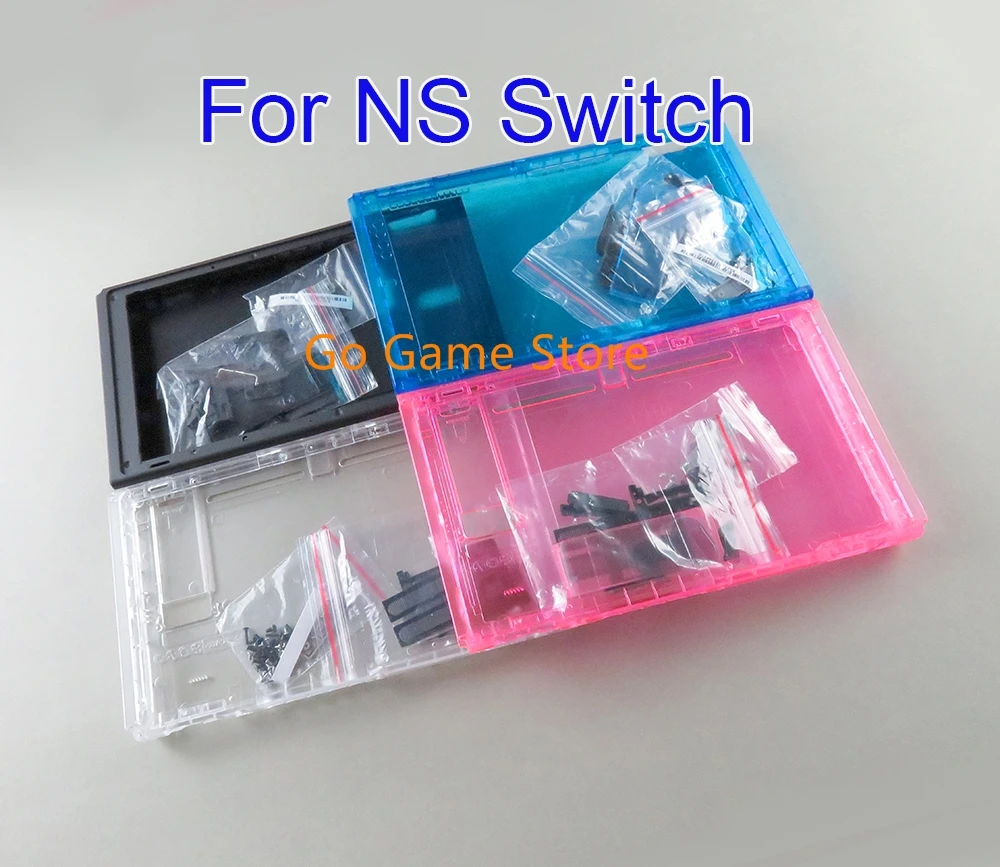

5sets for NS Switch Full Housing Shell Case Part with full buttons NS NX Console Front Back Faceplate