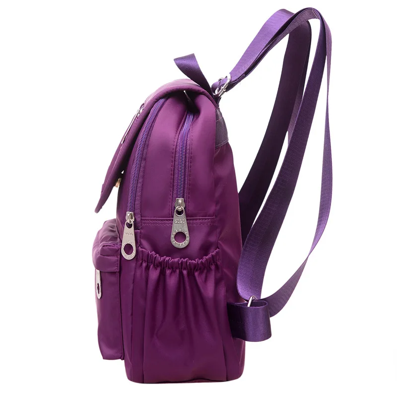 

Customizable Large-Volume Oxford Cloth Backpack Korean-style Light Schoolbag Shoulder Handbag Women's