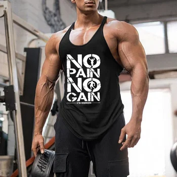 Gym Tank Top Men Fitness Clothing Mens Bodybuilding Tank Tops Summer Gym Clothing for Male Sleeveless Vest Shirts Plus Size 6