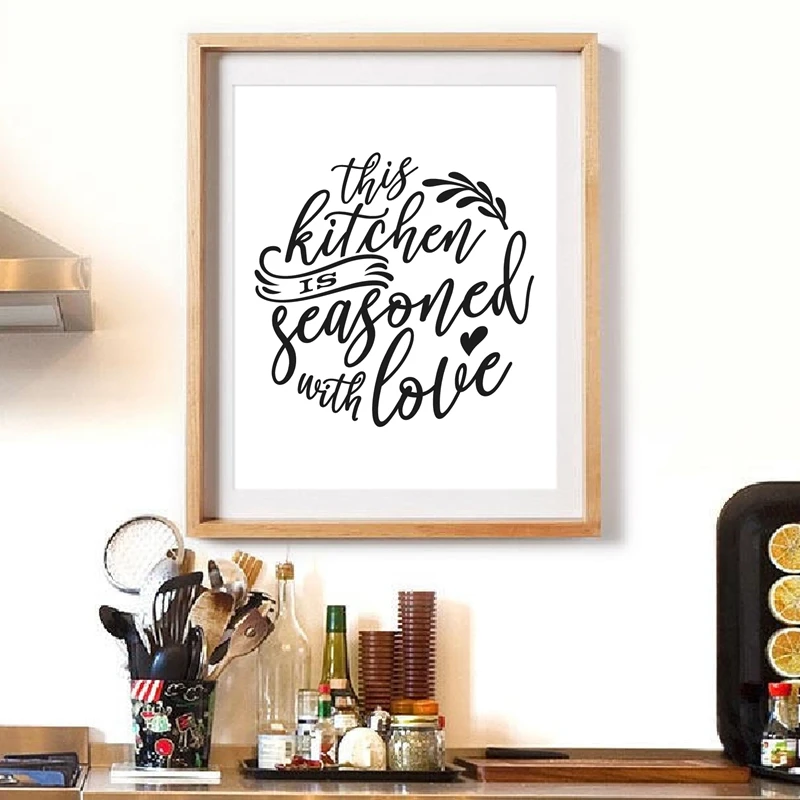 This Kitchen is Seasoned With Love Prints-fb