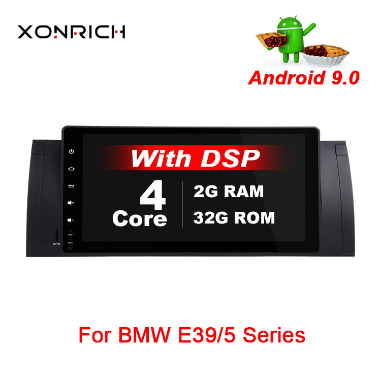

Xonrich 1 Din Android 9.0 Car Multimedia Player GPS Radio For BMW E39 BMW X5 E53 M5 2002-2007 Navigation Stereo Head Unit DSP