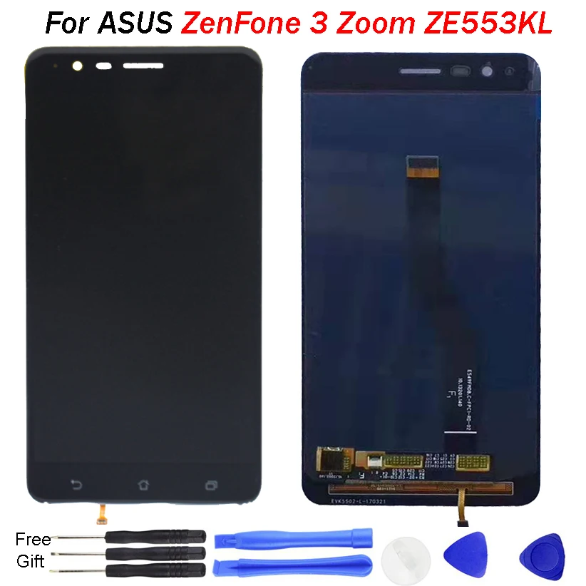 

New LCD For ASUS ZenFone 3 Zoom lcd display Touch Screen Panel Digitizer For Asus ZE553KL Z01HDA Display Replacement ZE553KL LCD