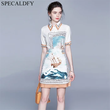 

European Style Runway Designer 2 Piece Skirt Set Women's Short Sleeve Elegant Shirt Mini Skirt 2020 Summer Two Pieces Set Suits