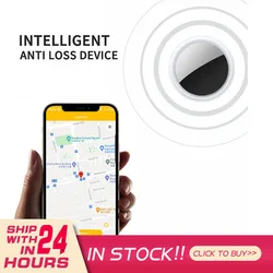 For AirTags Smart Finder Key Mini Anti Lost Alarm Bluetooth-compatible GPS Tracker Keychain Pet Child Tracker For Apple AirTag