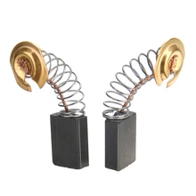 2 шт. CB303 угольные щётки, а также смазывайте механизм запасные Запчасти для 9403 9404 9921 9903 9920 Makita ленточная шлифовальная машина угольные щётки, а также смазывайте механизм Мощность инструменты 5*11*16 мм