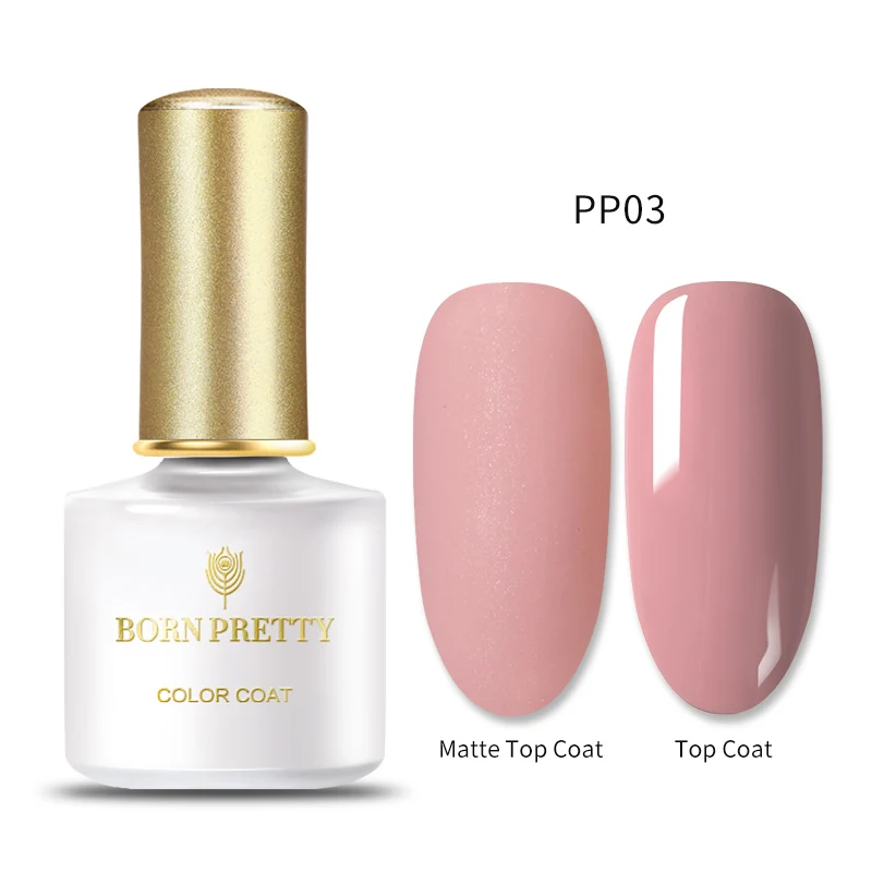 BP-PP03 BORN PRETTY 60 цветов чистый цветной гель для ногтей матовый лак для ногтей серии 6 мл замачиваемый УФ-гель лак маникюрный лак основа верхнее покрытие - Цвет: BP-PP03