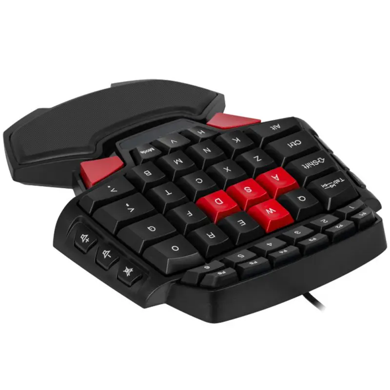  T9 One-Handed Magic Gun Throne Eating Chicken LOL Gaming Keyboard DOTA CF Warcraft One-Handed Keybo