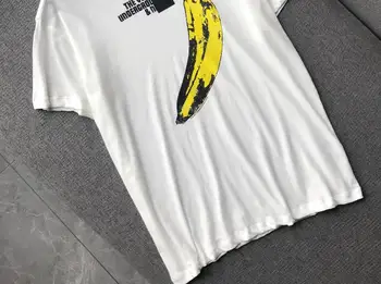 

Women T-shirt 2020 Newest Style Banana printing Cotton and Cashmere T-shirt