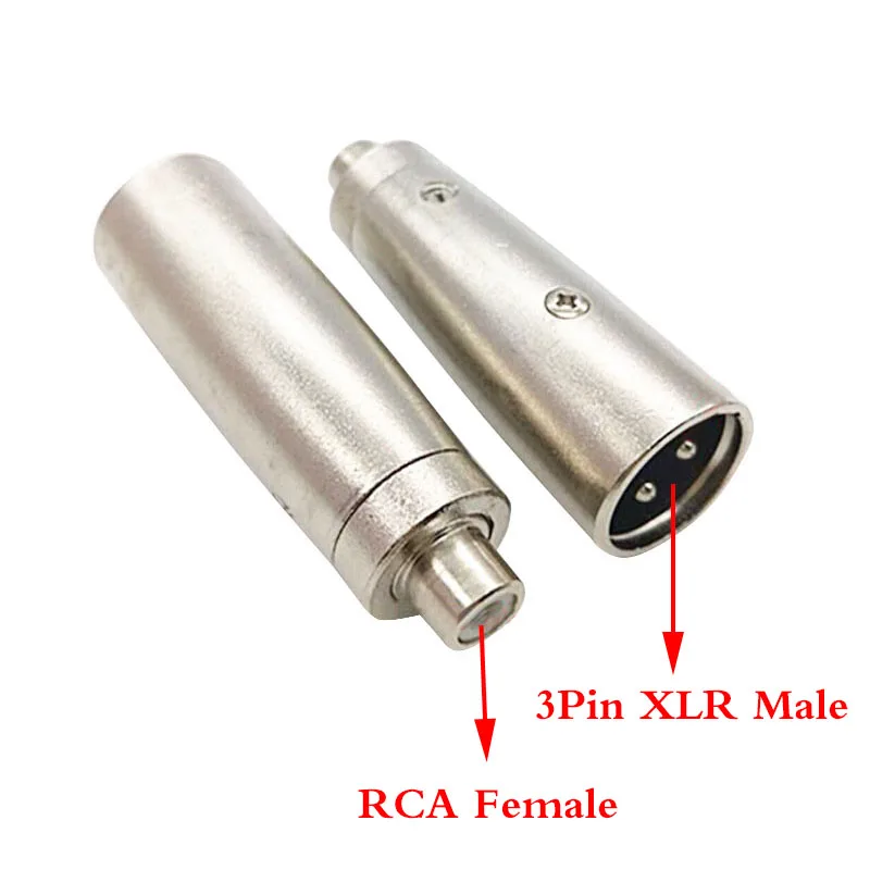 3Pin XLR штекер AV Женский аудио адаптер Разъем для микрофонного микшера усилитель камеры подключения аудио сигнала