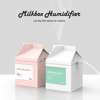 

2019 New Smart Home Automation Modules 260ml Ultra-quiet Milk Box Mini Humidifier Water Meter