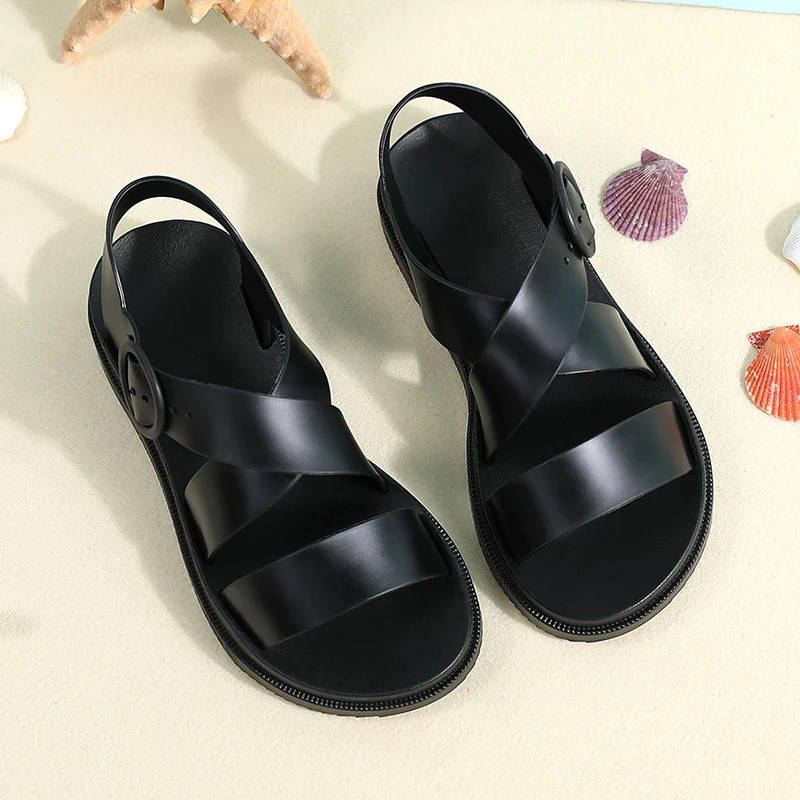 Women's Sandals 2020 Sneakers female outdoor Sandals Summer Women Jelly Shoes Sandals Hollow Out Flats Beach Sandals Femme