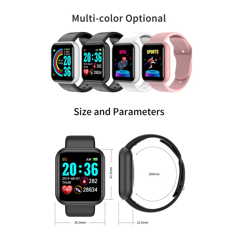 Slot para cartão TF, D20, DZ09 para Apple Watch, Xiaomi