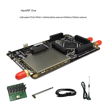 

HackRF One Software Defined Radio platform Development 1MHz to 6GHz RTL SDR demo dongle receiver TCXO antenna Ham C5-002