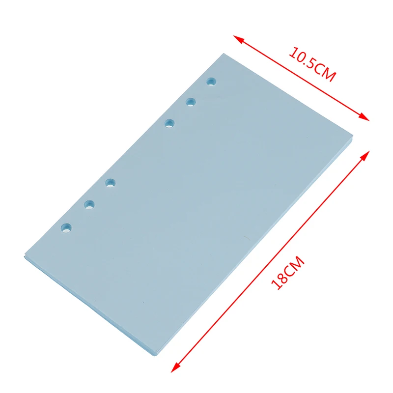 40 листов/набор, органайзер для дневника с вкладышами, вкладыш для дневника, А6, чтобы сделать/пустой/линяный/решетчатый органайзер для заправки