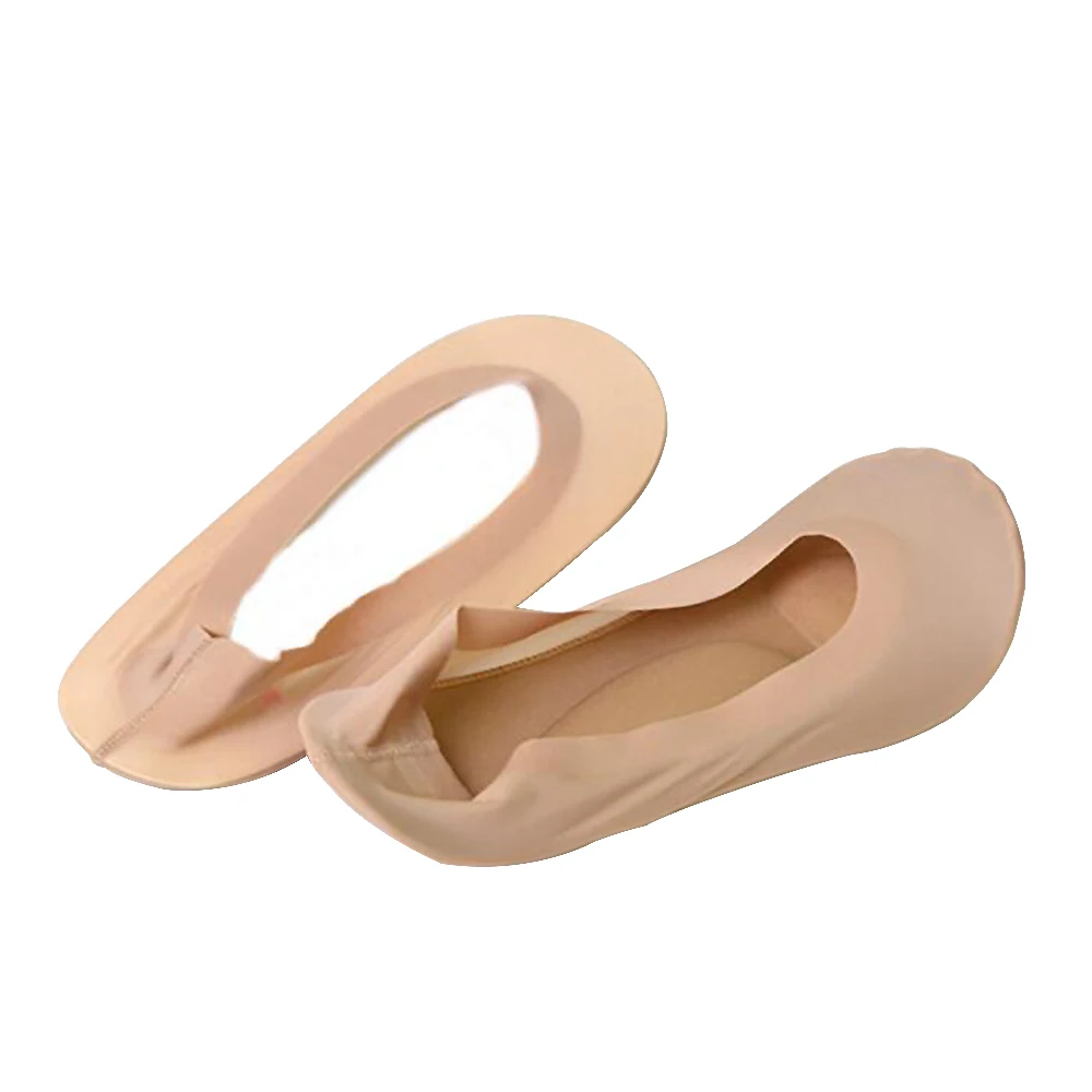3 Arch Support 3D Sock Foot Massage Health Care Women Summer Autumn Orthopedic Socks Ice Silk Shallow Mouth Silica Gel Meias - Цвет: 3