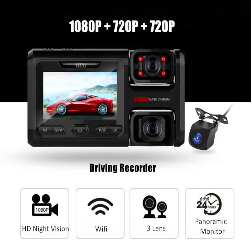 

Driving Mini Camera Wifi Night Vision 1080P Car Recorder Hd Wireless Video Gadgets Cam Camcorder Microcamera Videocamera Dvr
