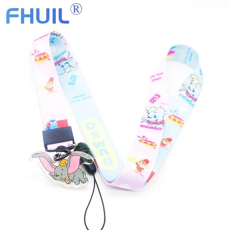 Kawaii розовый брелок для телефона ключей ожерелье смартфона ключевой ремень