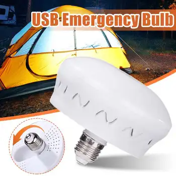 

AC85-265V E27 16W Touch Dimming LED Bulb Lamp Emergency Camping Ceiling Light With USB Connector Charging