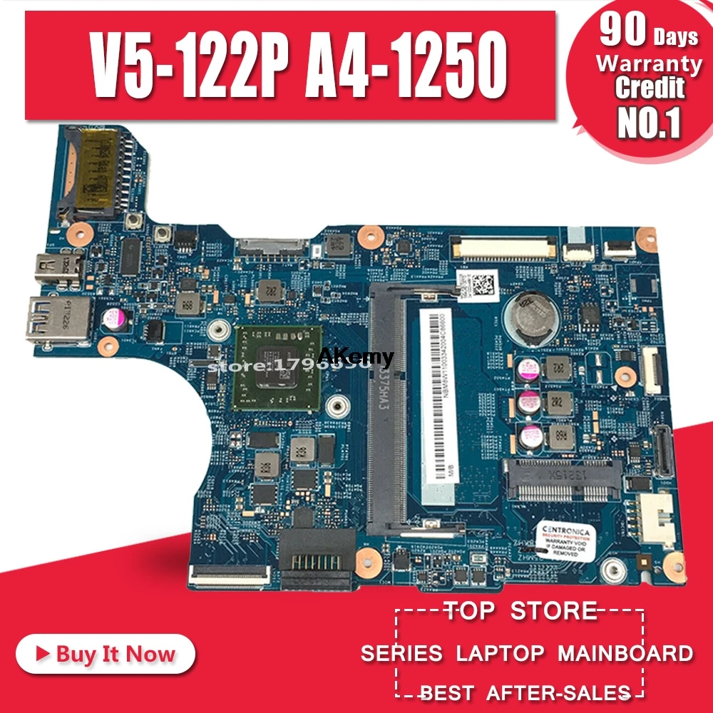 V5-122 Moederbord Acer V5-122P Laptop Moederbord 12281-1 Met A4-1250 Cpu 2 Gb Ram NBM8W11001 48.4LK03.01 100% Getest V5-122 Moederbord Acer V5-122P Laptop Moederbord 12281-1 Met A4-1250 Cpu 2 Gb Ram NBM8W11001 48.4LK03.01 100% Getest