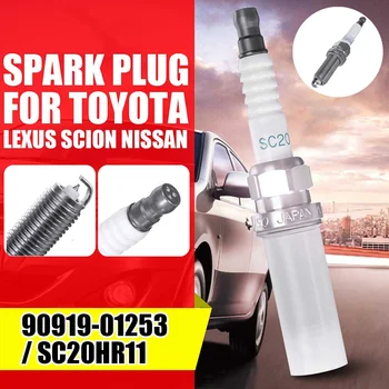 

SC20HR11 90919-01253 4pc Car Spark Plugs SC20HR11 For Toyota Prius for Lexus