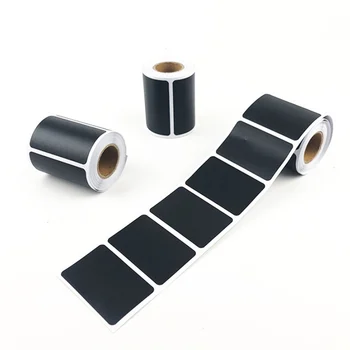 

120Pcs One Roll Labels Stickers Pantry Storage Stickers Removable Waterproof Blackboard Label for Jars Mason Spice Glass Bottles