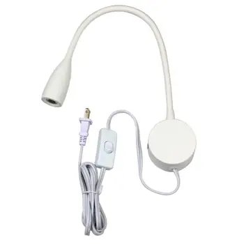 

Topoch Plug in Wall Sconce with Switch on Cords 6 Feet EU/UK/US Directional Head 3W LED Focusing Lens AC100-240V Inbuilt Driver