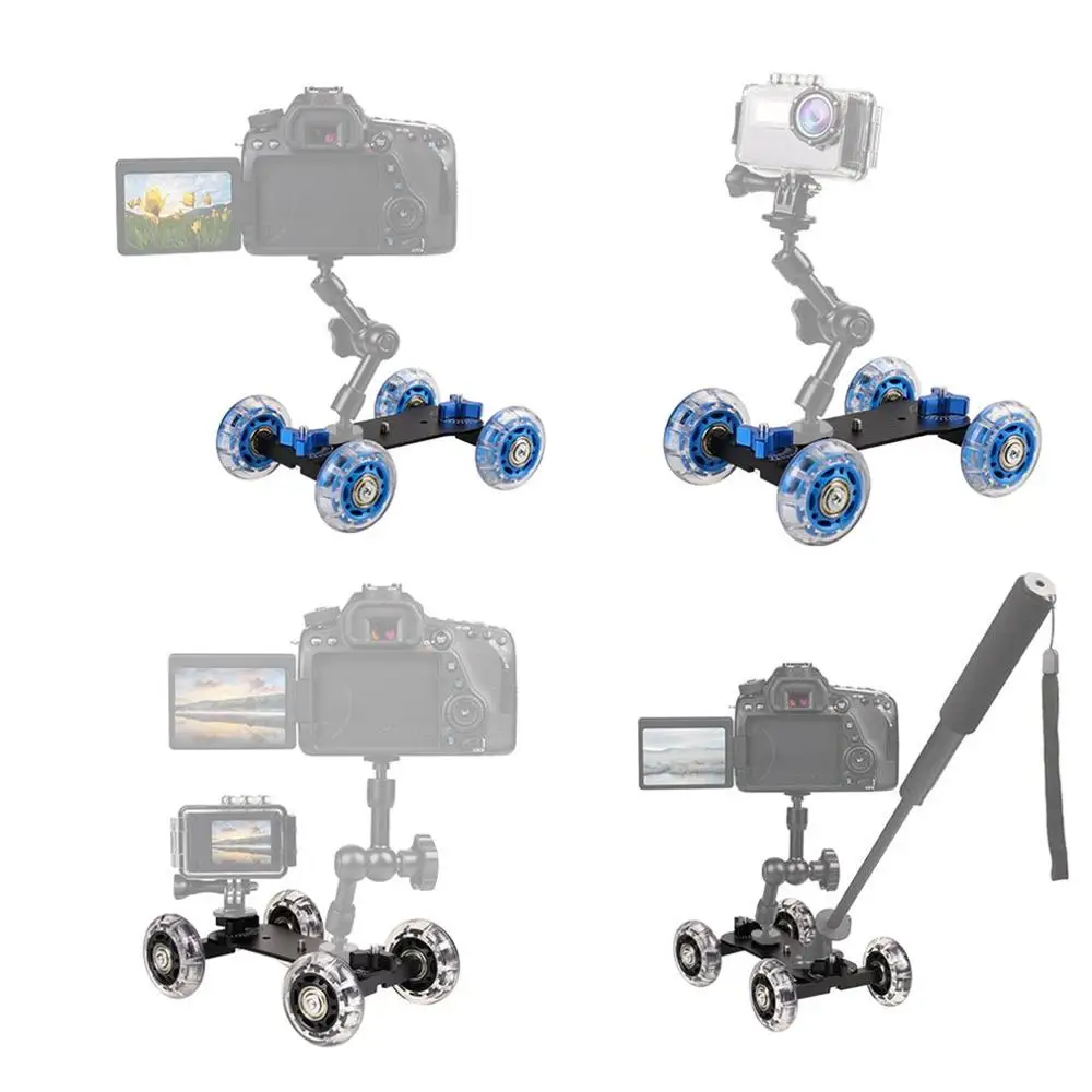 Mobile Rolling Sliding Dolly Stabilizer Skater Slider Magic Arm