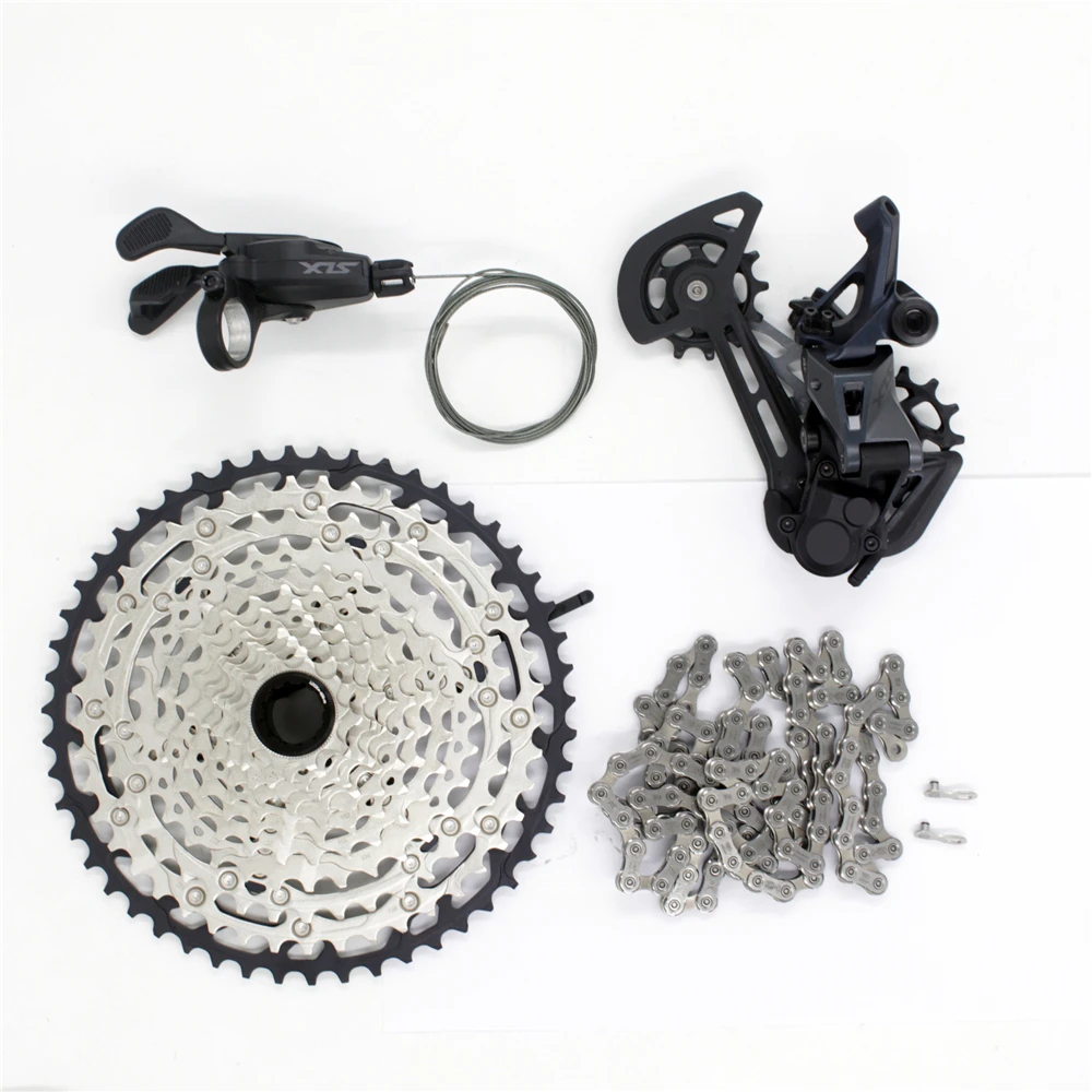SLX M7100 groupset 12S задний переключатель передач + триггерный цепь кассета|Велосипедный