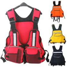 

45% Discounts Hot! Adult Life Saving Buoyancy Jacket Reflective Swimming Boating Drift Fishing Vest