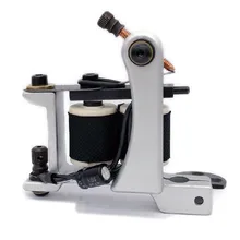 Машина для татуировки с катушкой, профессиональное качество, машина для татуировки из сплава, 10 медных катушек, шейдерный пистолет, работает стабильно, подходит для начинающих