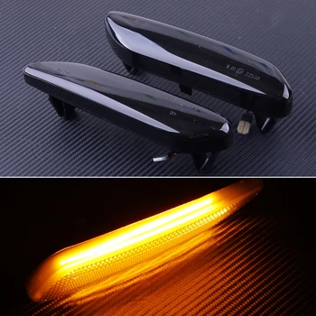 

DWCX 2pcs Car LED Amber Side Marker Signal Light Lamp Fit for Mini Countryman Paceman R60 R61 2012 2013 2014 2015 2016 2017