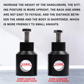 

22mm Motorcycle Handlebar Clamp Mounting Handle Risers Handle Bar Riser Adjuster For Harley Sportster XL1200 Iron XL 883 1200