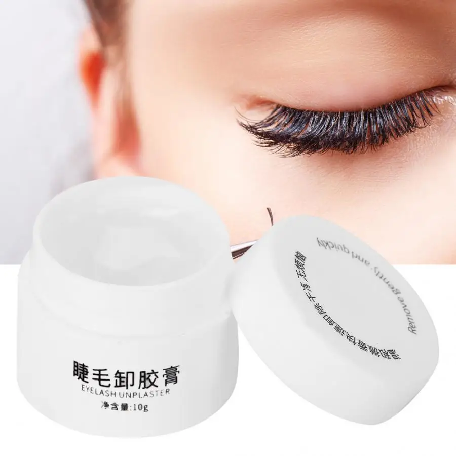 

Eyelash Remover Cream Professional Fake Eyelash Remover Gel Removing Cream Non-irritating Remover Tool Eyelash Glue