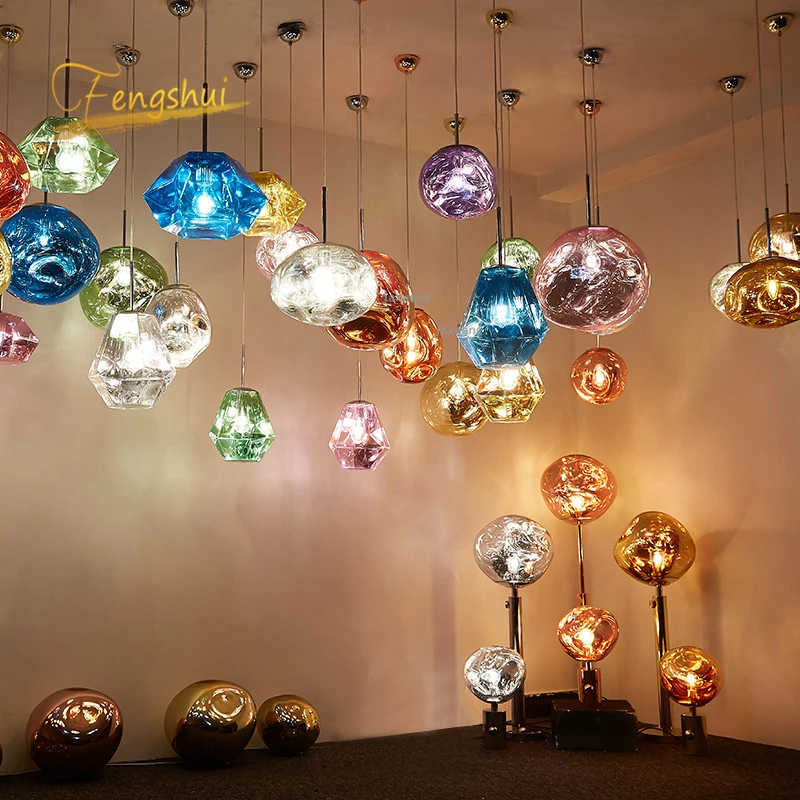 Nordic Loft Lava Lampade A Sospensione A Led Design Moderno Illuminazione In Pvc Lampada Da Soggiorno Sala Da Pranzo Bar Loft Ristorante Lampade A Sos