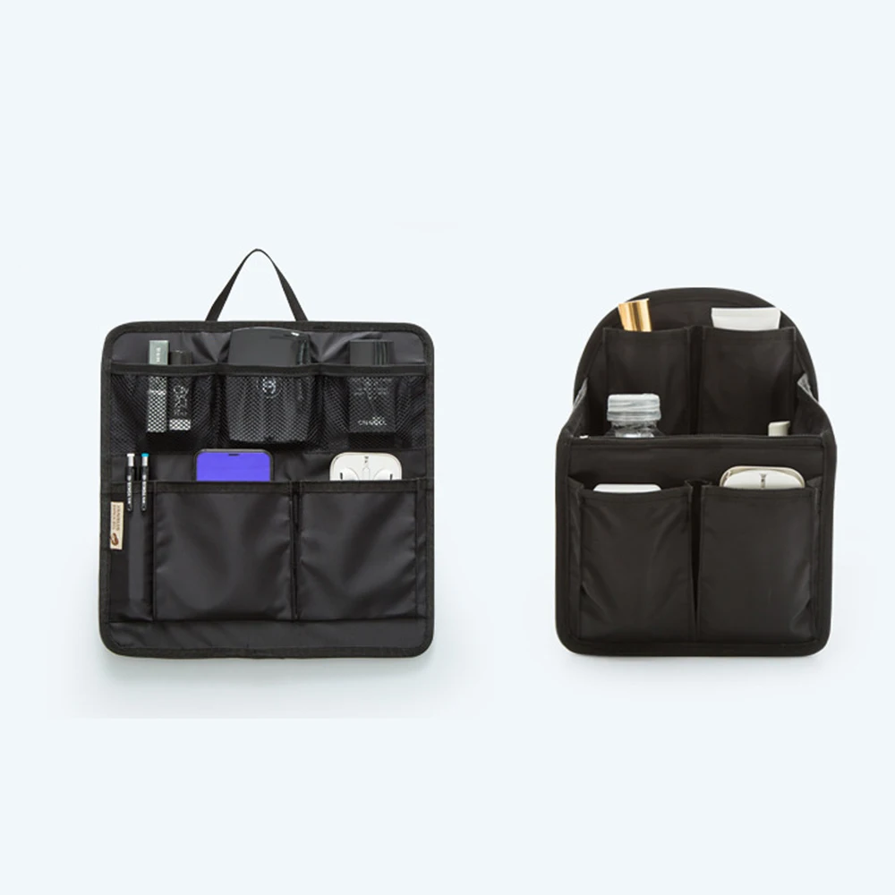 Backpack Cosmetic Organizer Storage Bag Makeup Organizer Travel Outdoor Capacity Sundries Accessories Multi-pockets Inner Bag
