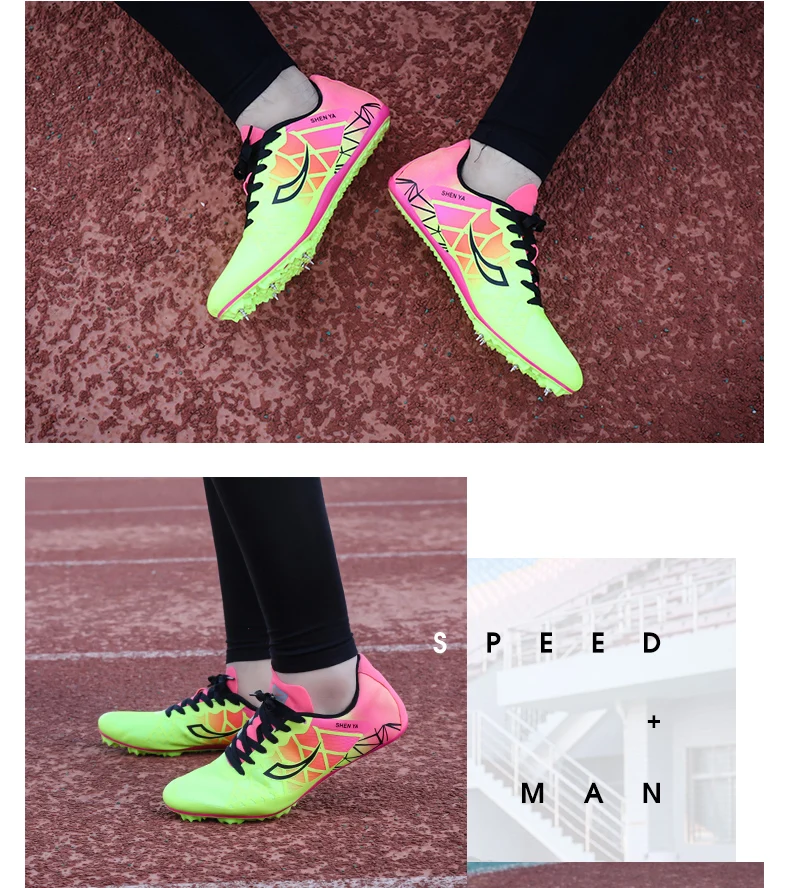 Профессиональная обувь унисекс с шипами, спортивная обувь, обувь для бега, высокая Лодыжка, обувь для прыжков, размер 35-45