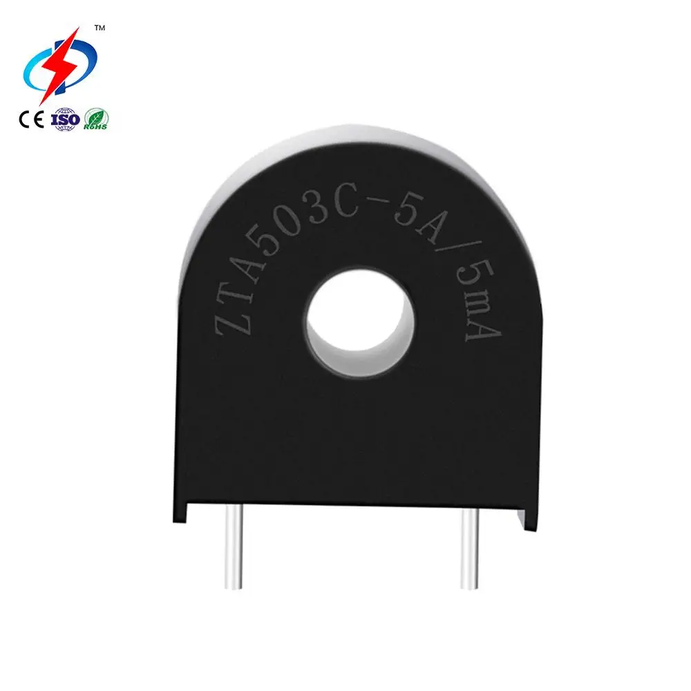 

Zhongdun Zta503c 5a 1000/1 5ma Small Low Voltage Ct Micro Current Transformer For Pcb