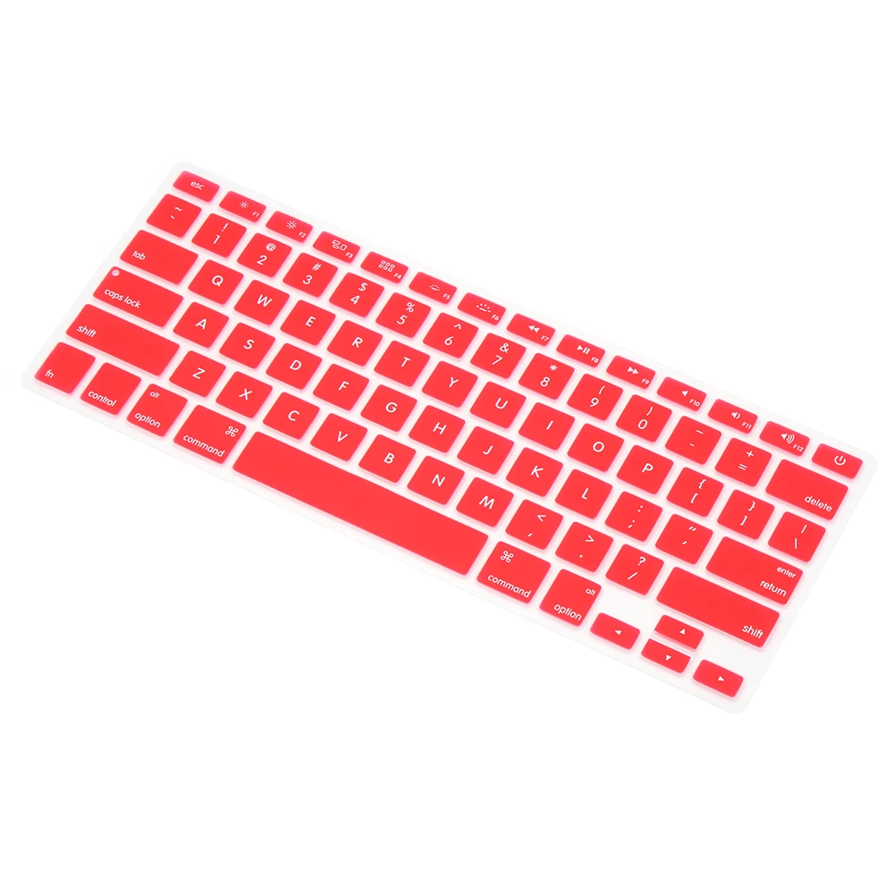Colorful Soft Silicone Keyboard Cover Sticker Film Protector For Apple Macbook Pro Air 13" 15" 17" Computer Accessories-3