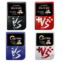 Новинка, портативный игровой плеер, ретро игровая консоль, встроенные 500 игры, поддержка AV выхода, двойная игра, 2,6 дюймов, Видео игровой плеер