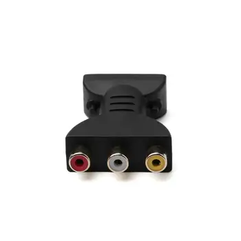 

MeterMall AV Digital Signal HDMI To 3 RCA Audio Adapter Component Converter Video Hdmi Splitter Hdmi To Vga Connector Hdmi Cable