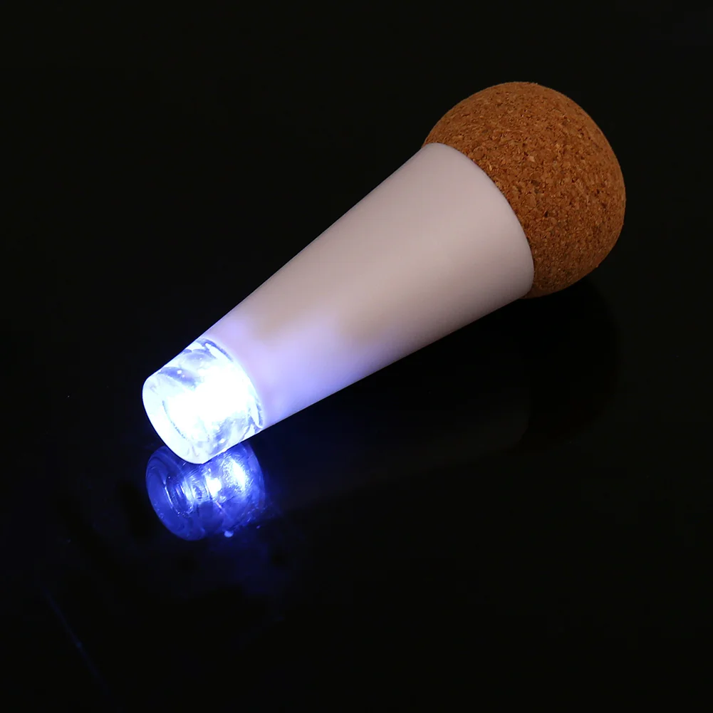 Перезаряжаемая USB Бутылка пробка для бутылок светодиодный мигающий свет Свадьба
