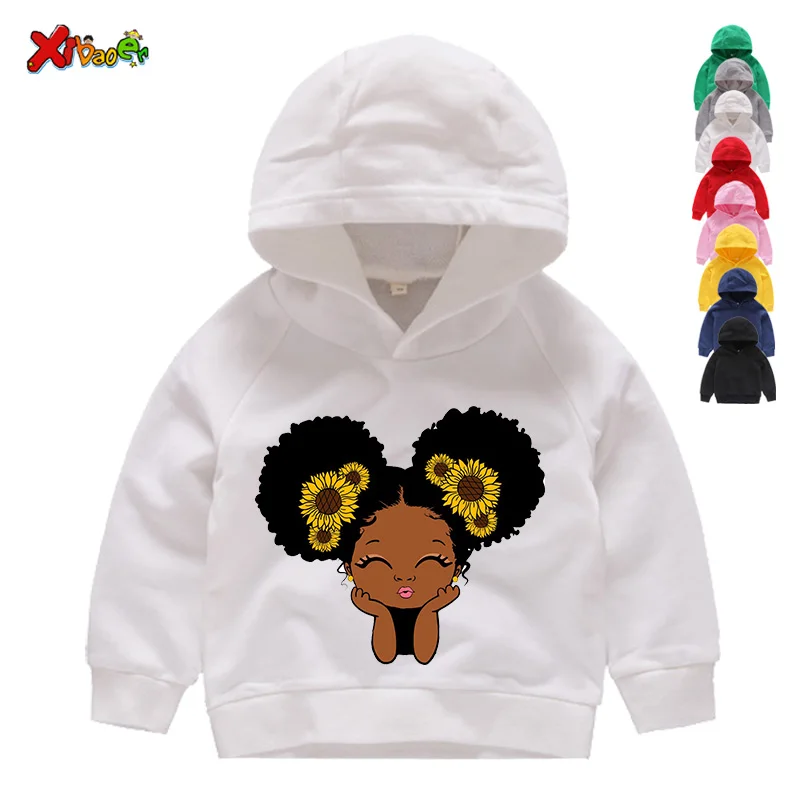 

Kids Christmas Hoodie Boy Girl 2021 Toddler Christmas Long Sleeve Black Princess Hoodies Boys Santa Sweatshirt Children Clothes