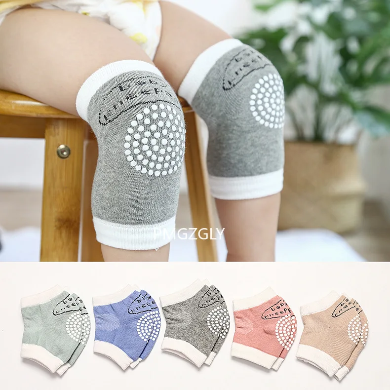 1 Pair Baby Knee Pads Kids Safety Crawling Elbow Cushion Pad Infant Toddlers Baby Leg Warmer