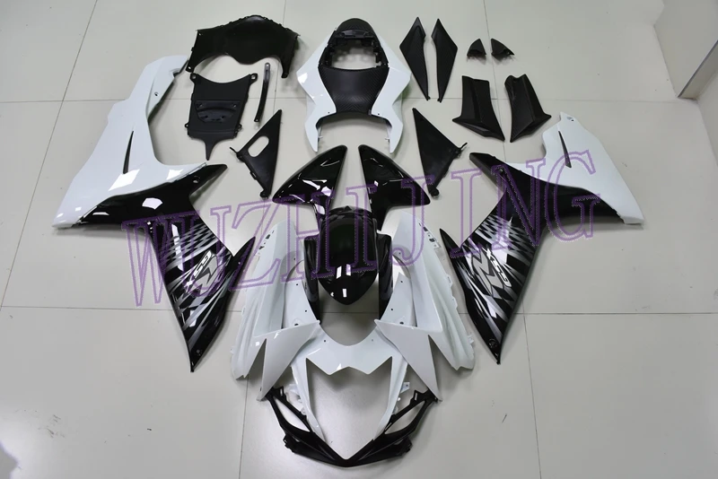 Мотоцикл обтекатель GSXR750 11 12 кузов GSX R 600 13 14 черный, белый цвет детали корпуса для Suzuki GSXR750 2011- K11