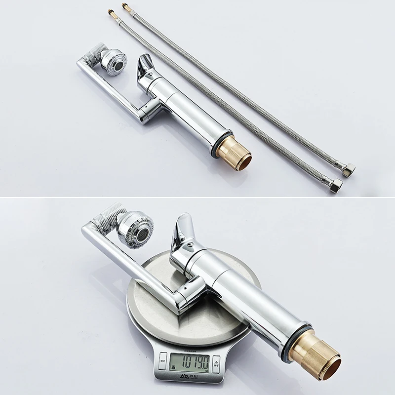 de agua quente fria guindaste bronze 05