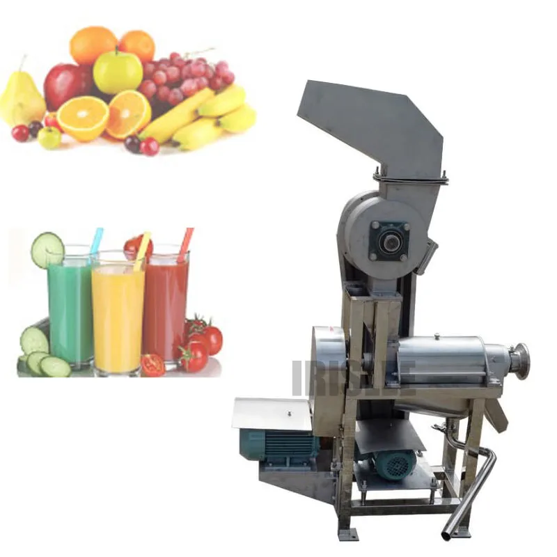StainlessSteelIndustrialMangoPulperScrewFruitJuiceExtractor