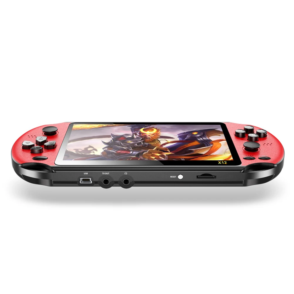 Консоль игровая X12 PLUS портативная 8 ГБ 2000 игр|Портативные игровые консоли| |
