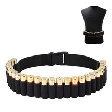 Картридж для охоты ремень 140*5 см ремень для патронташа 25 круглый корпус держатель Airsoft 12 калибра патроны держатель военный, для дробовика патронташ