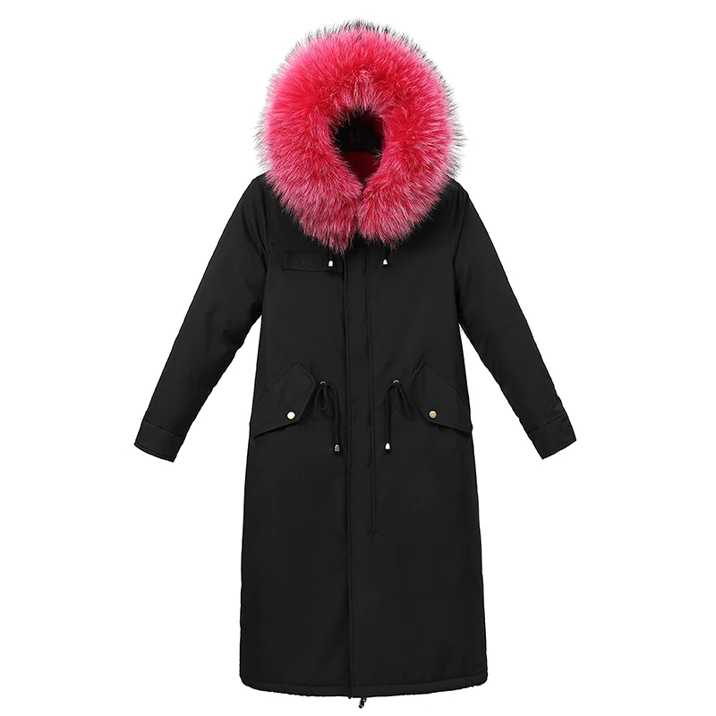Модная зимняя хлопковая куртка для снежной погоды, Женская Новая повседневная Толстая теплая носик для бутылки с парка, уличная Свободная куртка в стиле хип-хоп со стоячим воротником