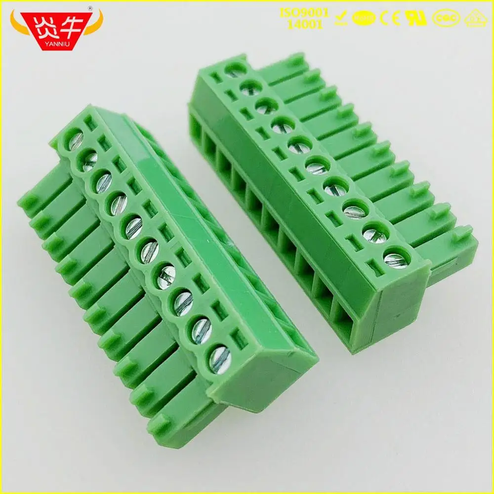 Автомобильная Клеммная колодка KF2EDGK 3 5 2P ~ 12P PCB PLUG IN 15edgk мм 2PIN 12PIN MC 1 5/ 2 ST 1840366 PHOENIX
